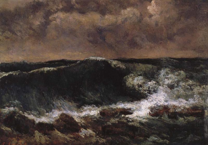 Gustave Courbet The Wave china oil painting image